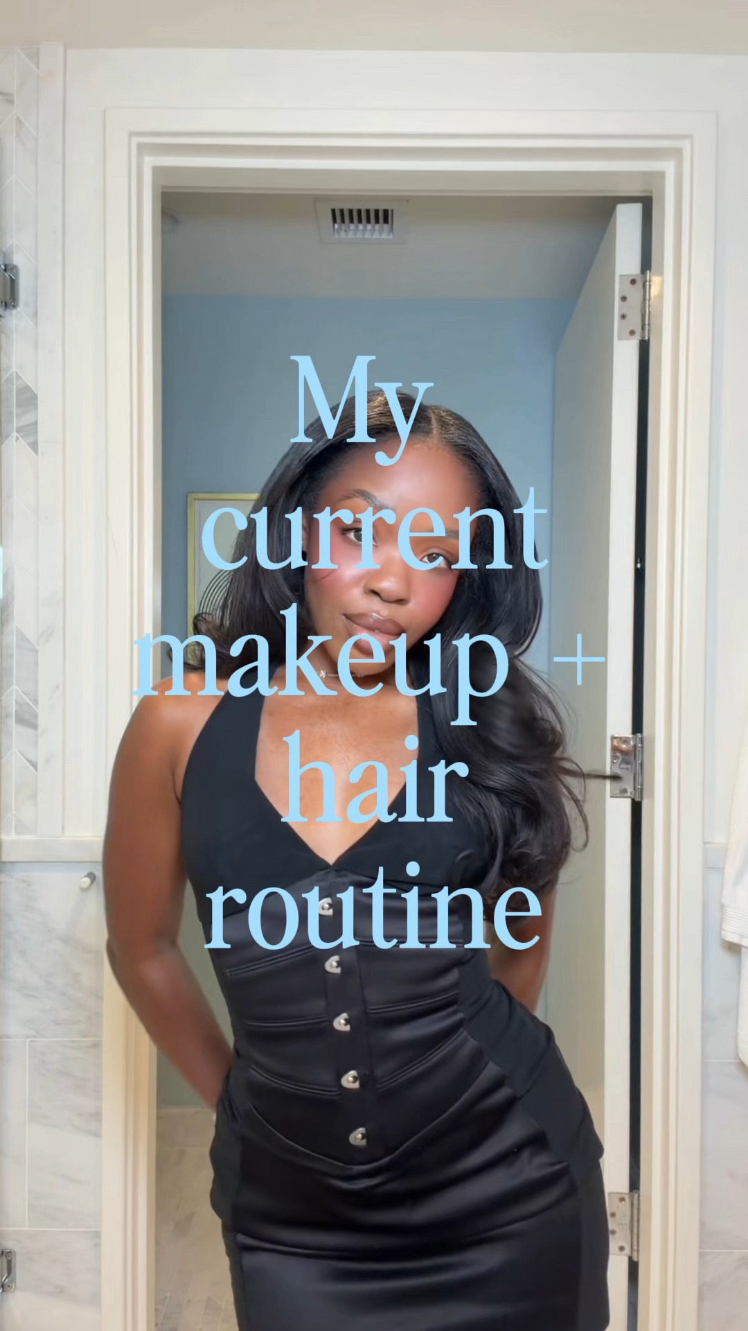 This routine on repeat lately 🔁✨#MakeupRoutine #grwmmakeup #makeuptutorial #pincurls 

#LTKBeauty #LTKgrwm