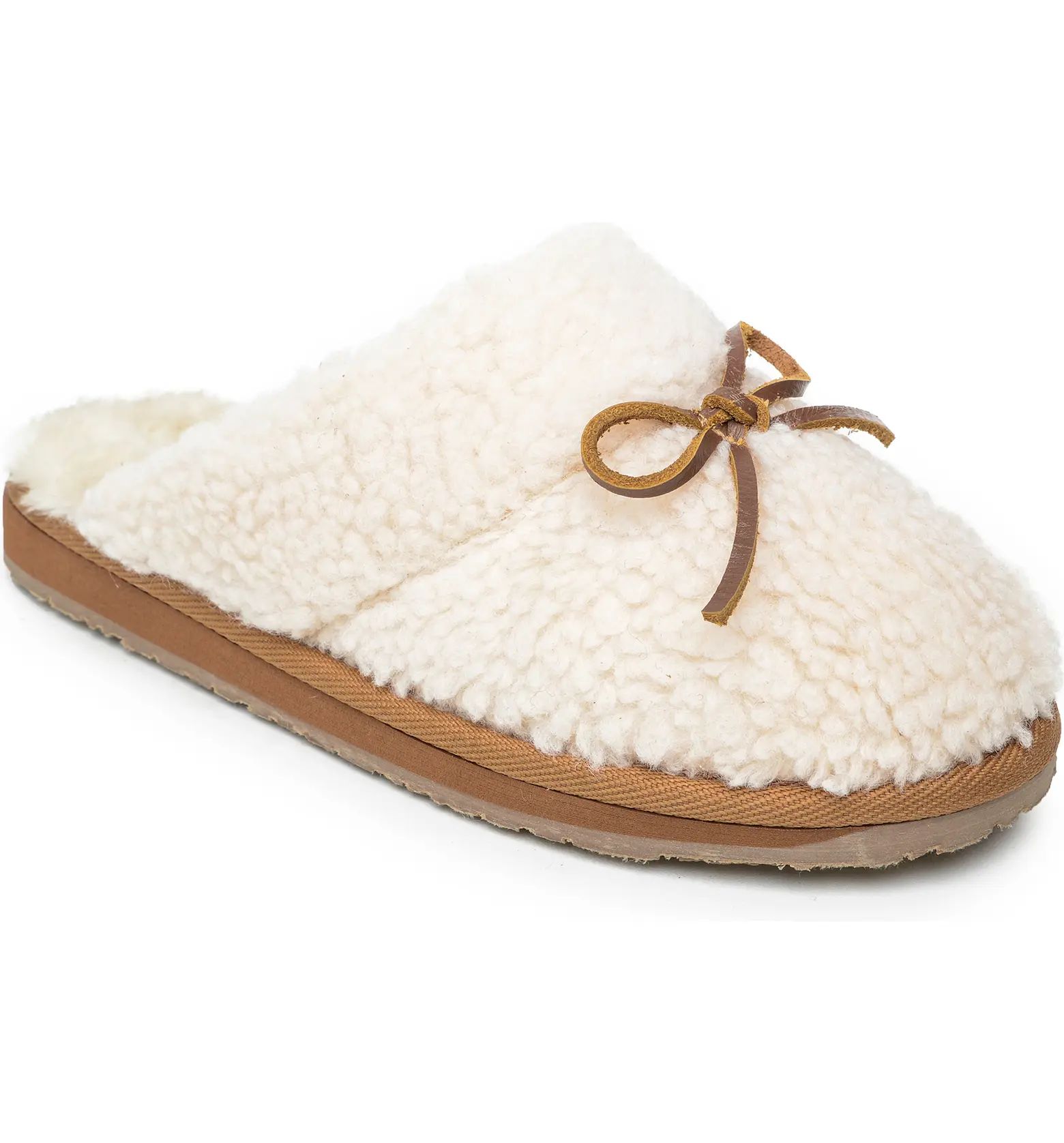 Minnetonka Flurry Scuff Faux Fur Slipper | Nordstrom | Nordstrom