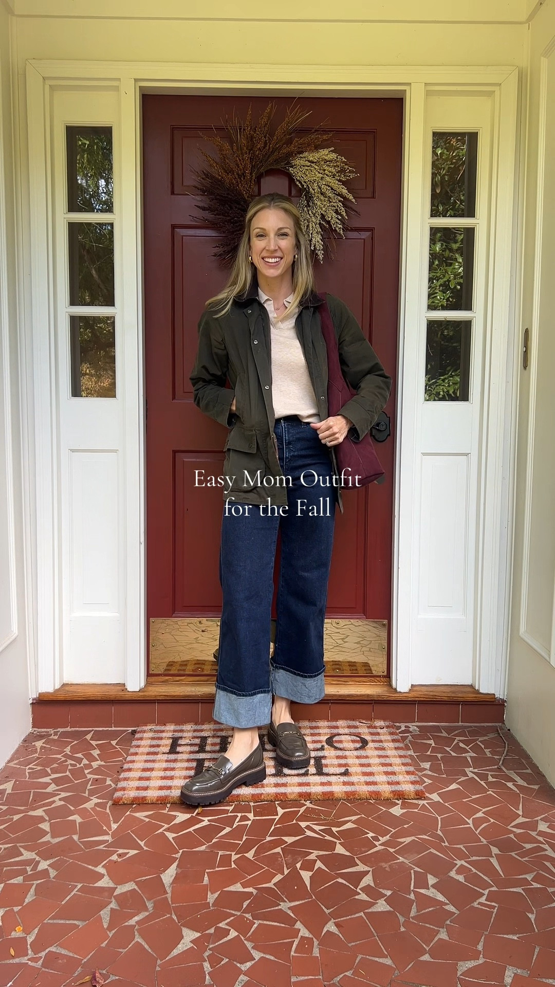 Moms, there’s no denying we’re busy! This short sleeved polo does the work for you when it comes to putting an outfit together. A great, easy, chic basic top for moms on the go! Grab it on TikTok shop. Linking the other pieces of this look here! 

#barnjacket #falloutfit 

#LTKStyleTip #LTKFindsUnder100