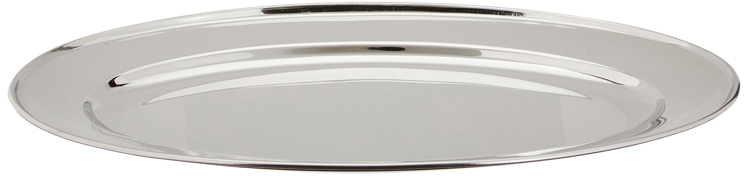 Winco OPL-16 Stainless Steel Oval Platter, 16-Inch by 10.25-Inch | Amazon (US)