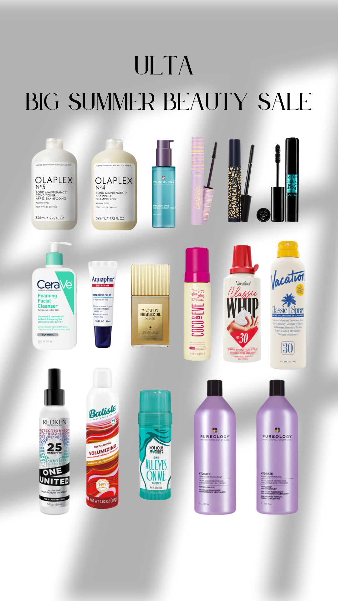 Ulta Big Summer Beauty Sale!! 

 #LTKSaleAlert #LTKBeauty