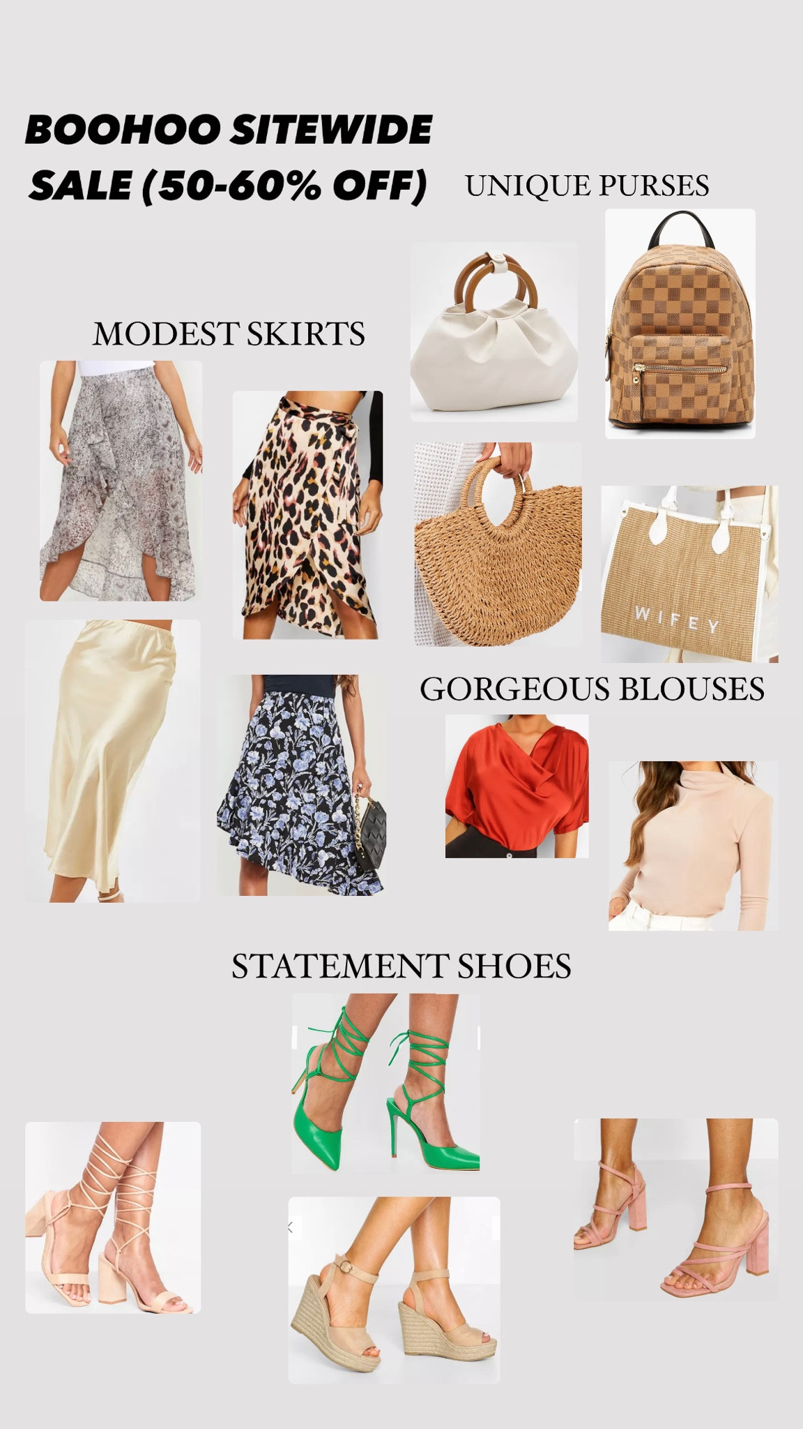 ❤️SALE ALERT❤️ Get all your summer essentials on Boohoo! 

#LTKunder100 #LTKunder50 #LTKsalealert