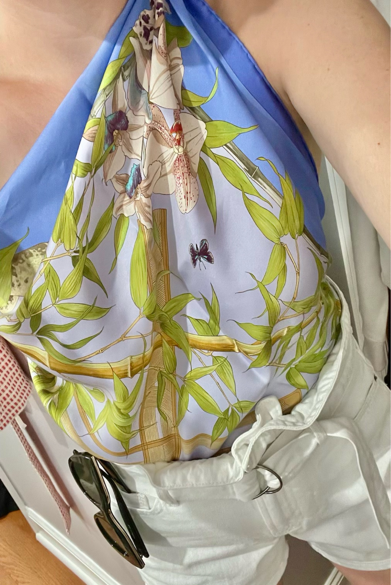 Scarf as top, styled for the end of summer

#LTKsalealert #LTKunder100 #LTKstyletip