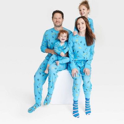 Women's Hanukkah Matching Family Pajama Set - Blue | Target