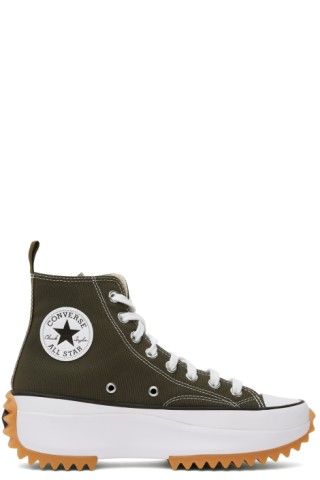 Green Run Star Hike Hi Sneakers | SSENSE