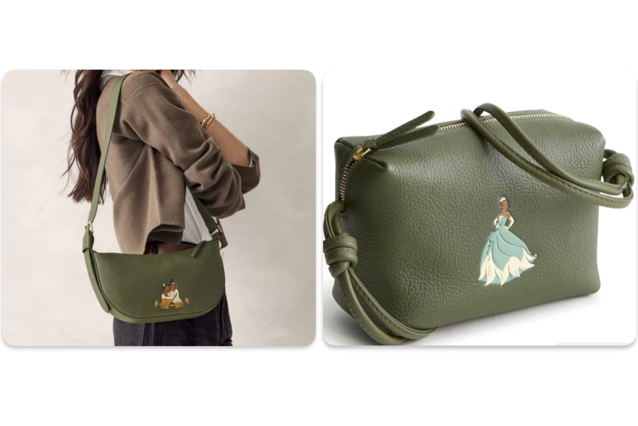 Vera Bradley Princess Tiana Leather purses - perfect and in time for the opening of Tiana’s Bayou Adventure in November 

#LTKstyletip #LTKU #LTKSeasonal