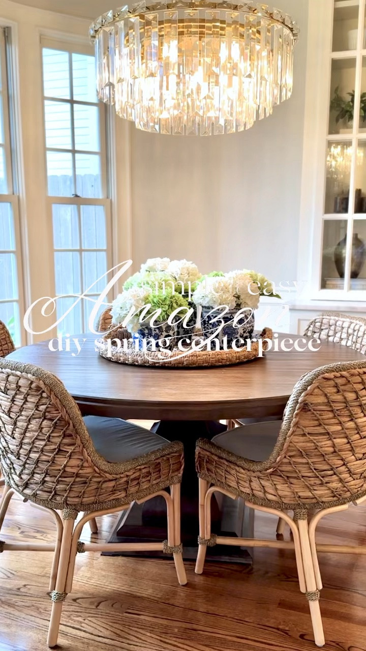 Pretty spring centerpiece using all Amazon finds!! DIY spring decor centerpiece 

#LTKFindsUnder50 #LTKFindsUnder100 #LTKHome