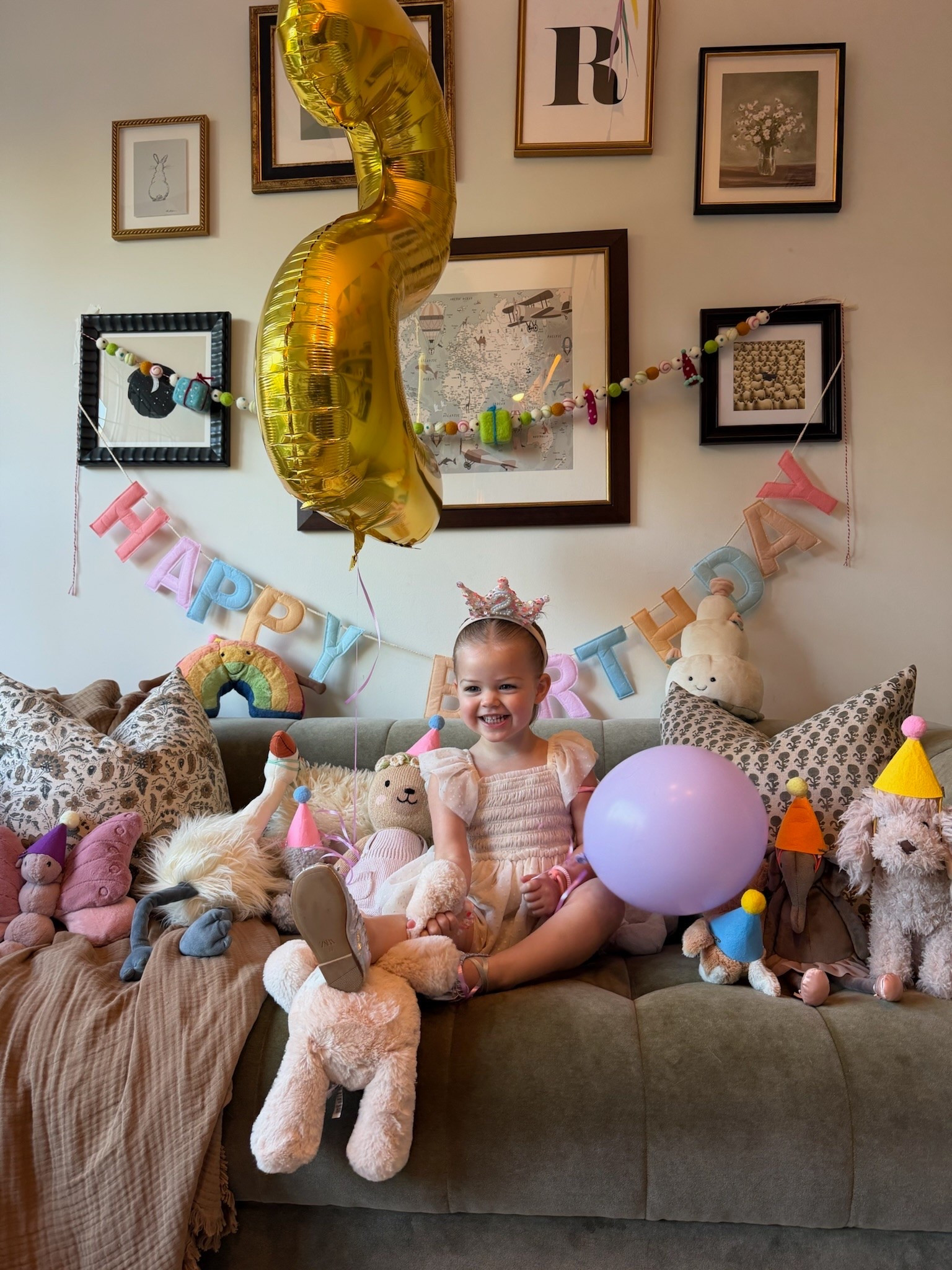 Big 2 year old 🥳💜🎂