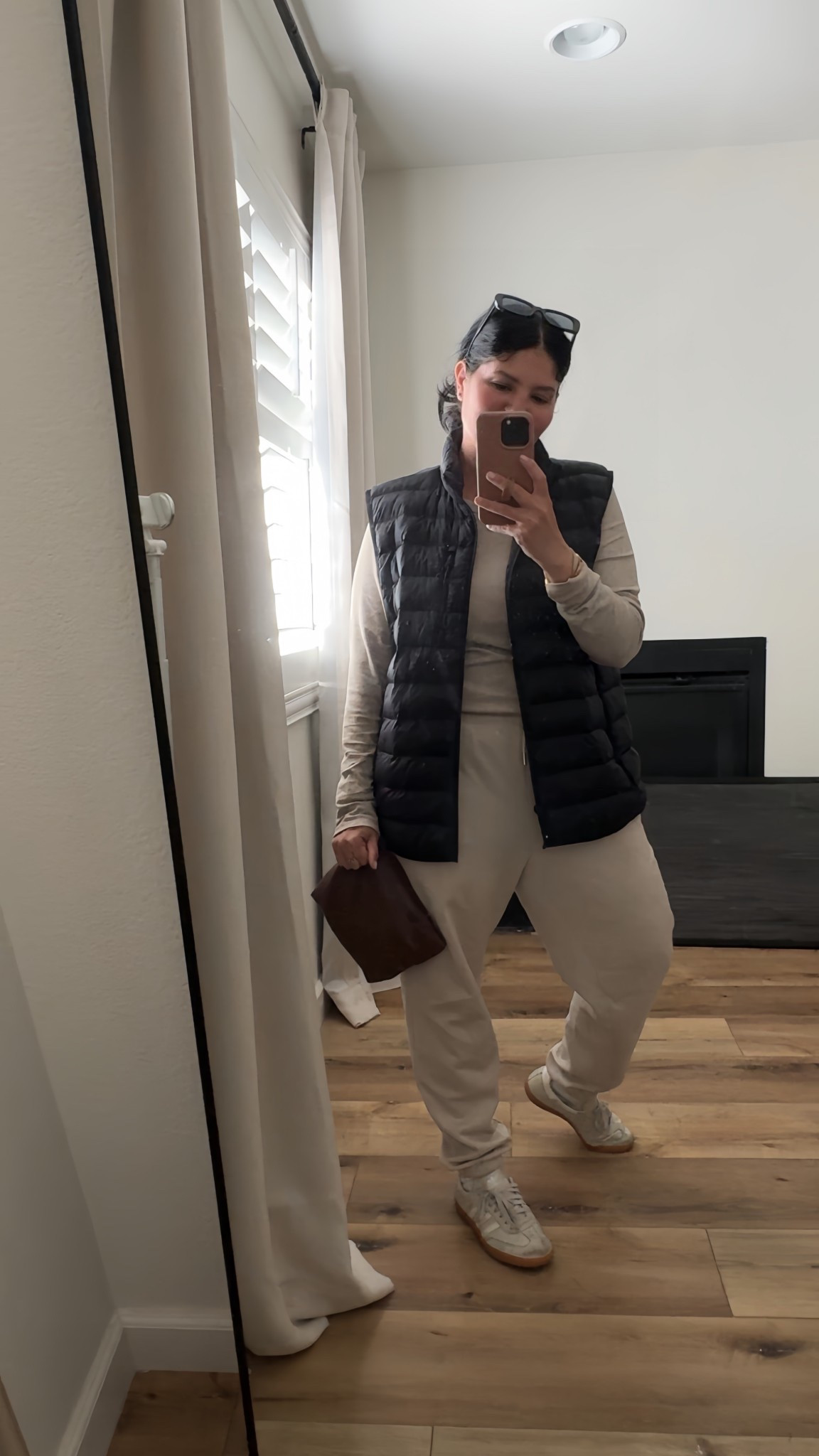 OOTD // it was a full day of running errands and getting back into our routines. 

+ wearing a large on top and bottoms but could of done a medium on top. If in between sizes, size down. 

#LTKPetite #LTKootd #LTKFindsUnder50