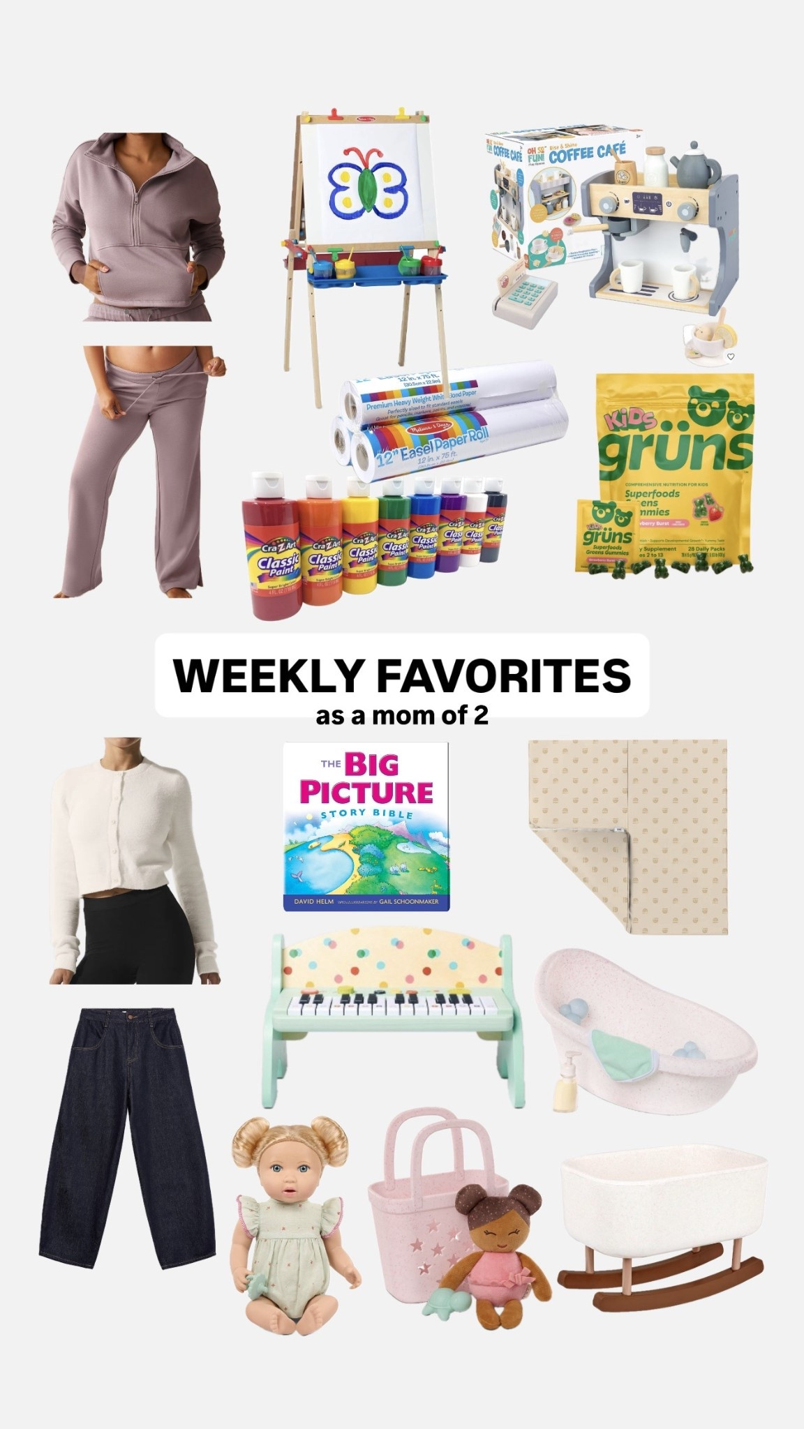 weekly faves i loved and my toddlers loved! toys, clothes and more! #toddlerfaves #toddlermom #toys #weeklyfaves 

#LTKHome #LTKKids #LTKmomlife