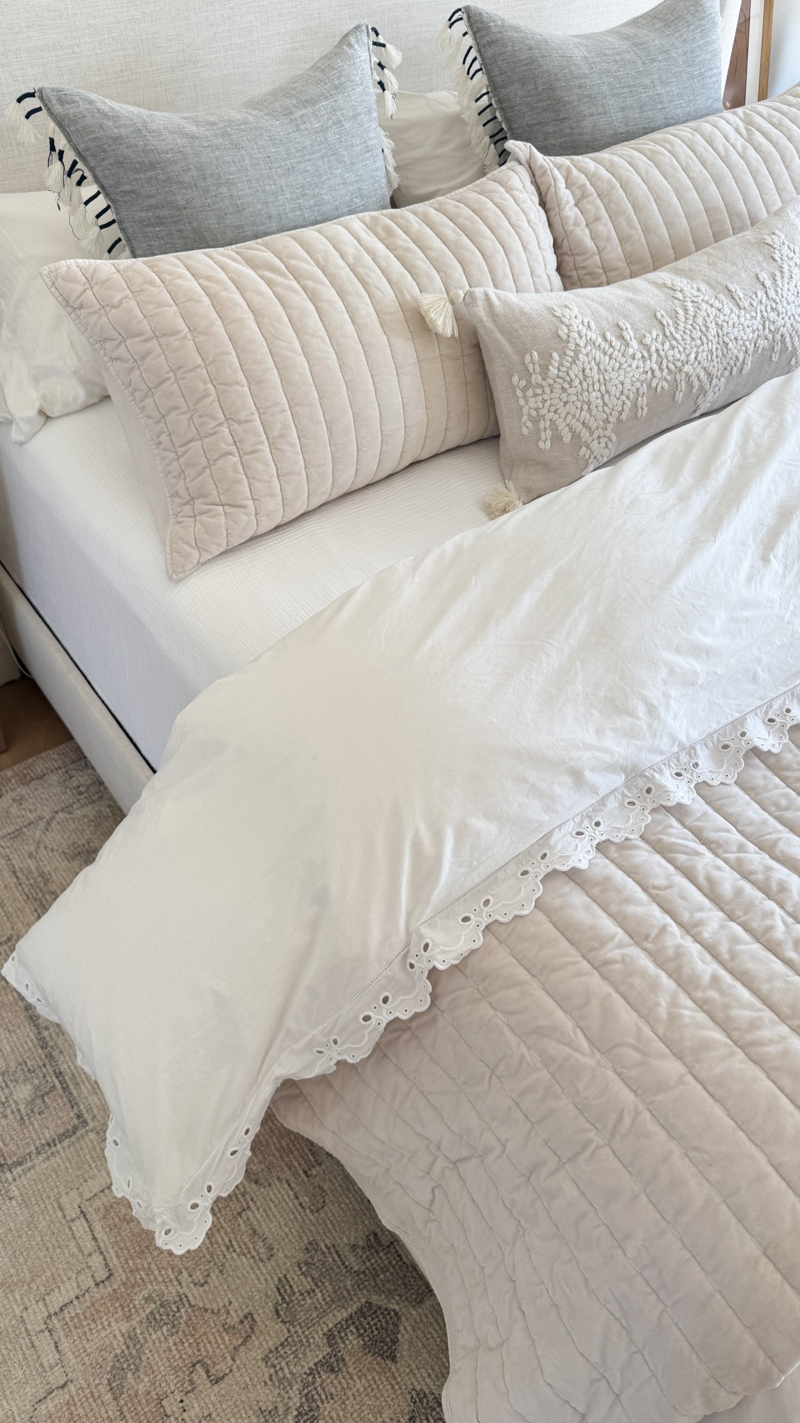 All my favorite bedding! Quilt is in the color cream  

#LTKHome #LTKSaleAlert #LTKStyleTip
