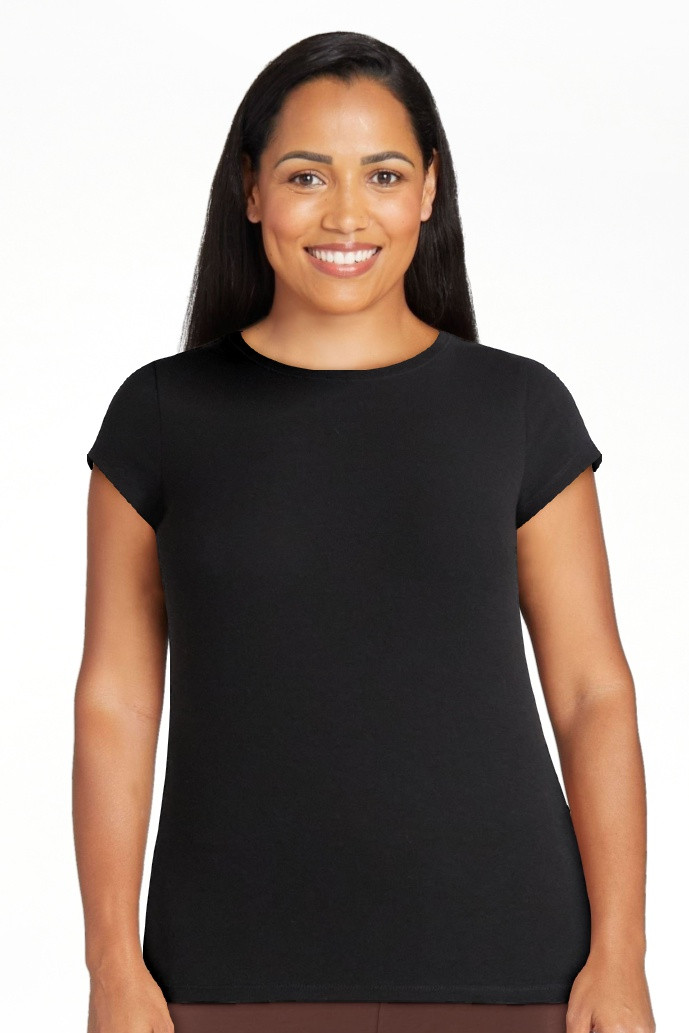 No Boundaries Women's Short Sleeve Tee | Walmart (US)