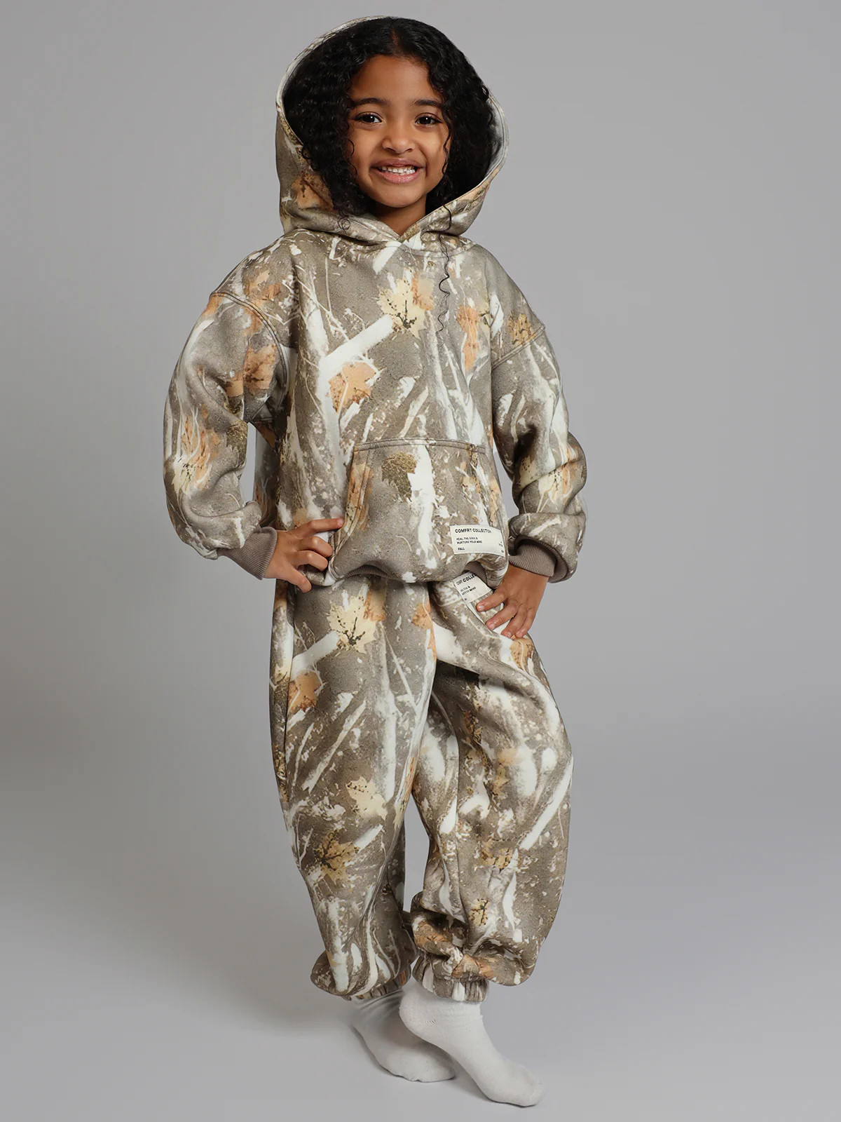 Comfrt Camo Kids Sweatpants | Adirondack | Oversized | S | Small | Comfrt