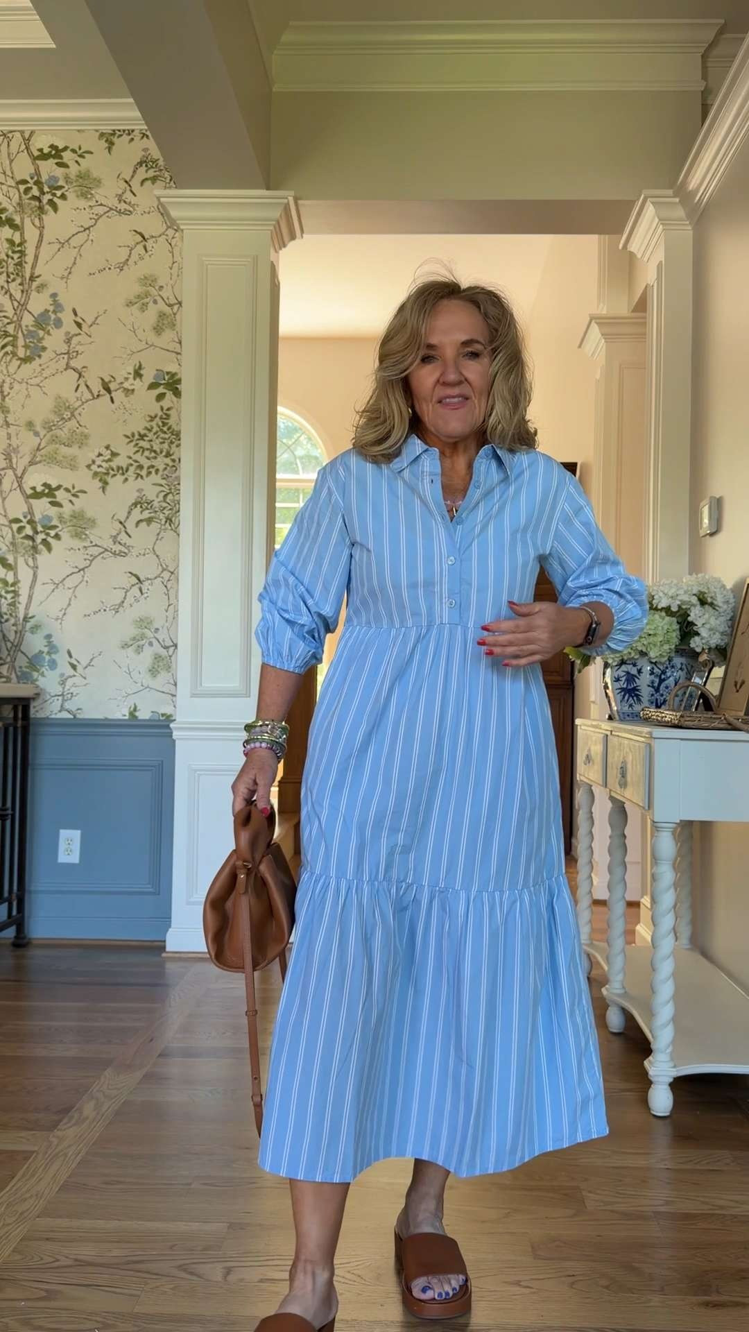 New dress from Quince and its fantastic! Wearing a small and that does make it fairly fitted in the chest. 
Unlined.

summer dress spring dress

#LTKootd #LTKOver40 #LTKPetite