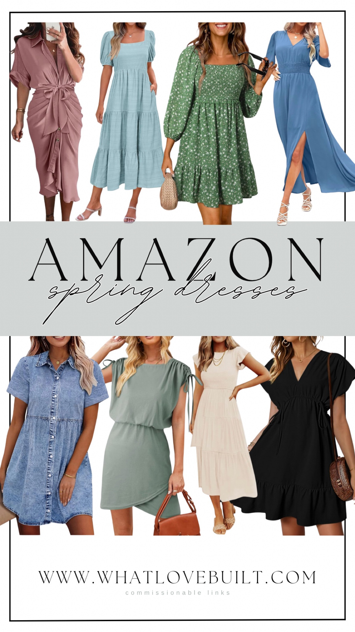Shop my affordable spring Easter dress finds for women on Amazon! So many cute solids and prints that are perfect for the season! 

#easter #easterdresses #dress #easterdress #springdress #spring #amazon #amazonfashion #amazonfinds

#LTKstyletip #LTKfindsunder50 #LTKSeasonal