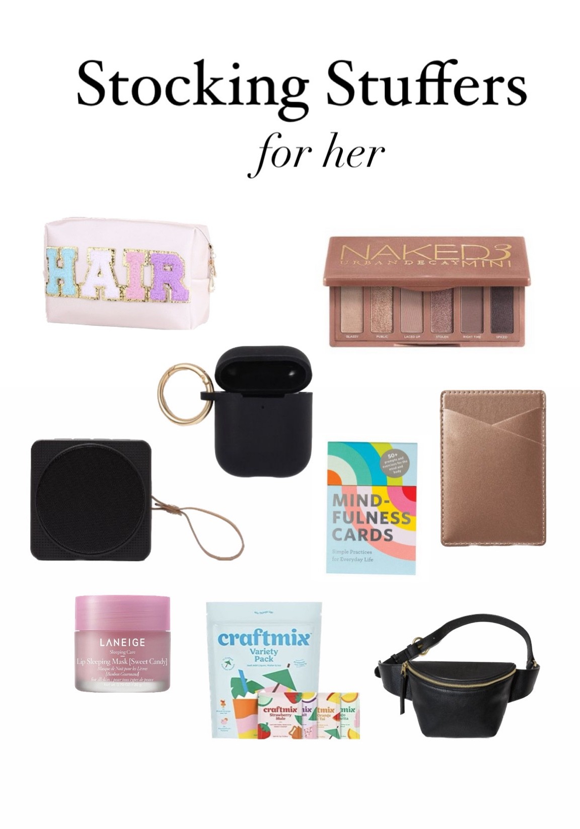 Stocking stuffers for her

#LTKHoliday #LTKbeauty