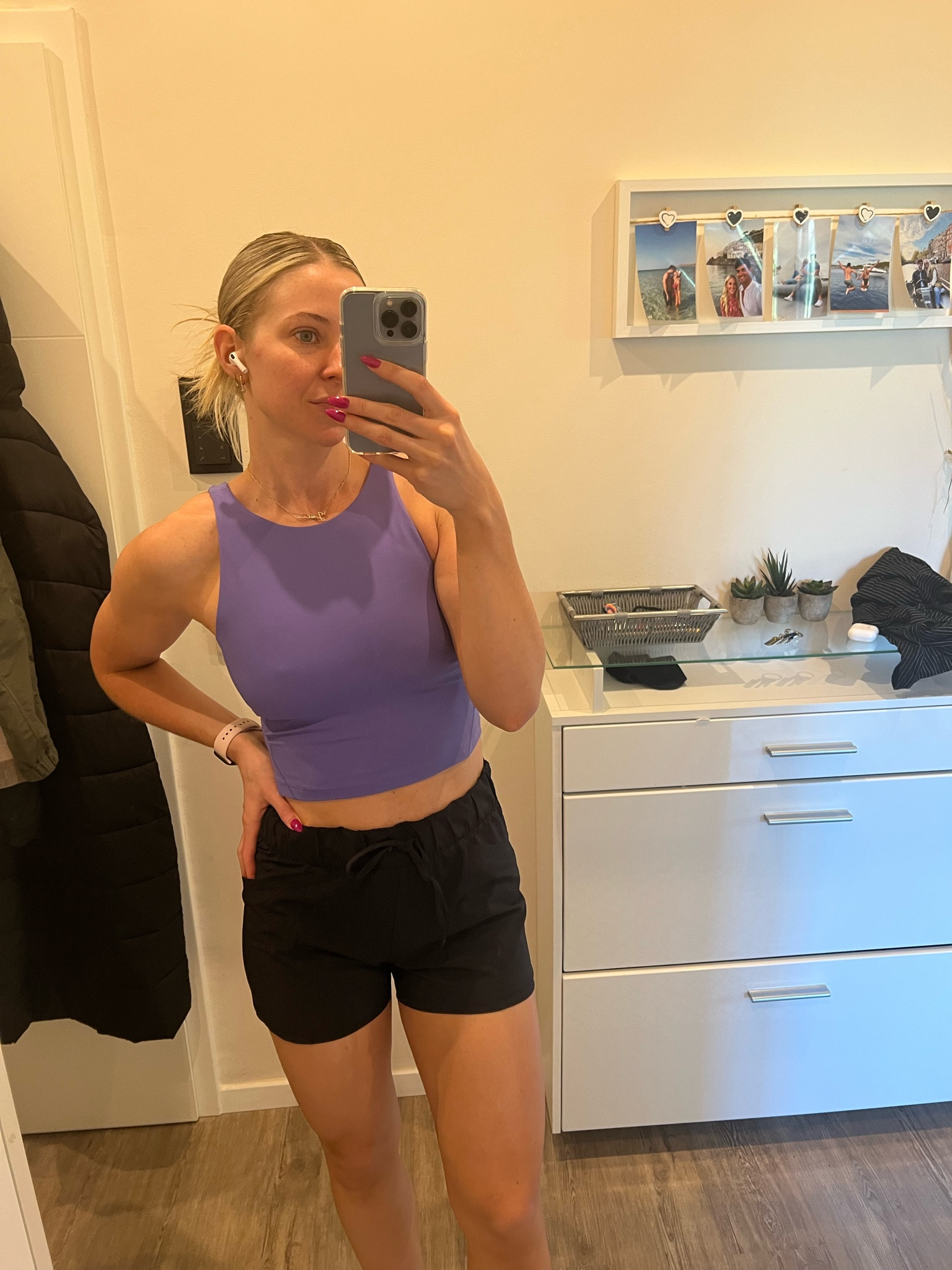 Gym outfit of the day 💜

#LTKfitness