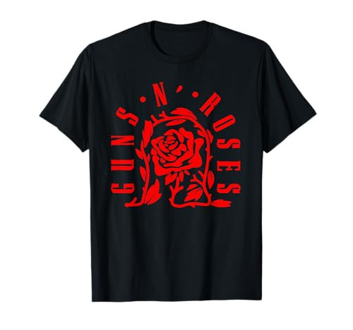 Official Guns N' Roses Rose Graphic T-Shirt | Amazon (US)