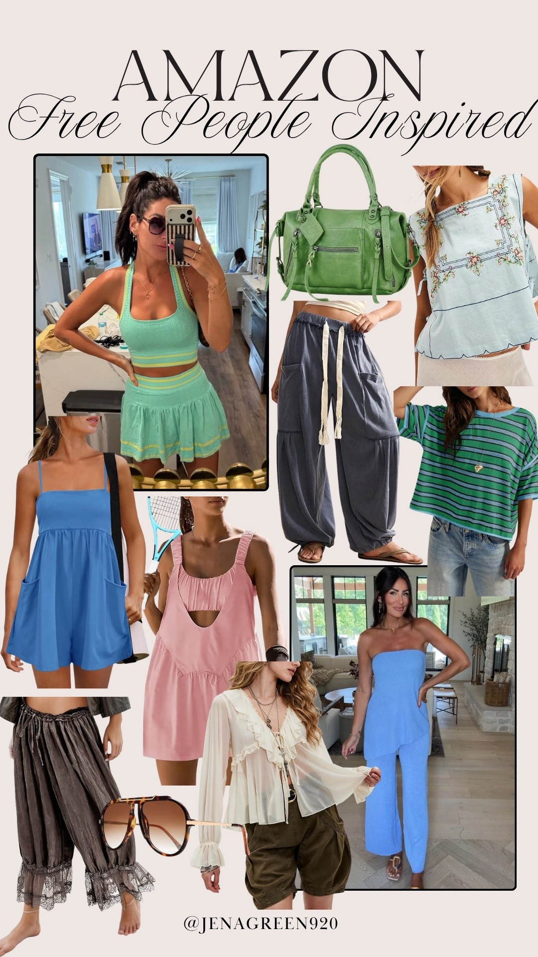 Amazon Inspired Looks | Matching Set | Look For Less | Athleisure | Bloomer Pants

#LTKootd #LTKSeasonal