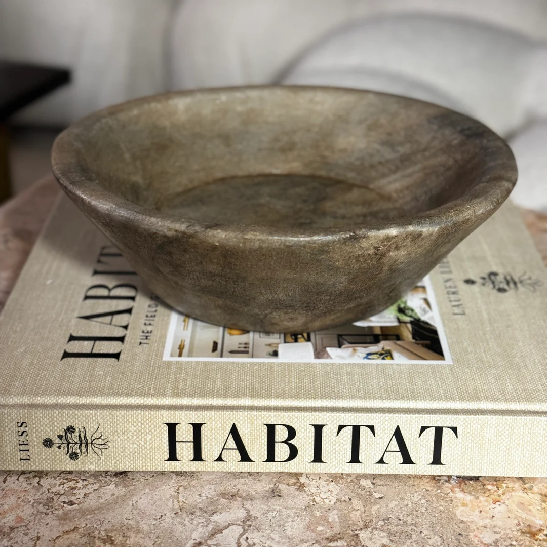 Vintage Small Stone Plate - Etsy | Etsy (US)