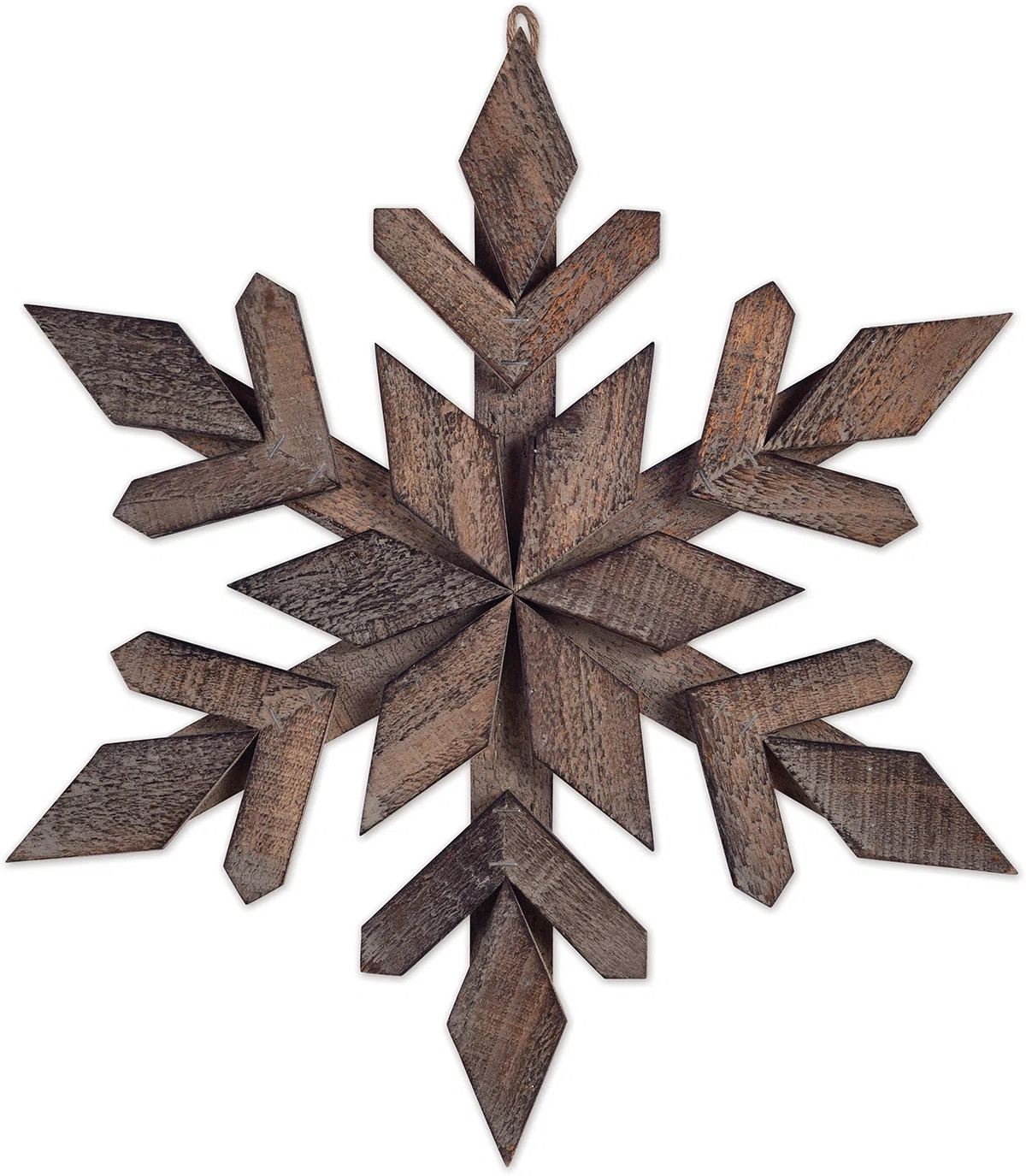 Large Brown Snowflake Wall Decor | Wayfair North America