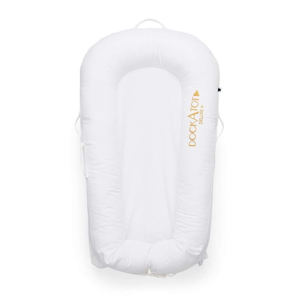 DockATot Deluxe+ Dock (Pristine White) - The All in One Baby Lounger - Perfect for Co Sleeping - ... | Amazon (US)