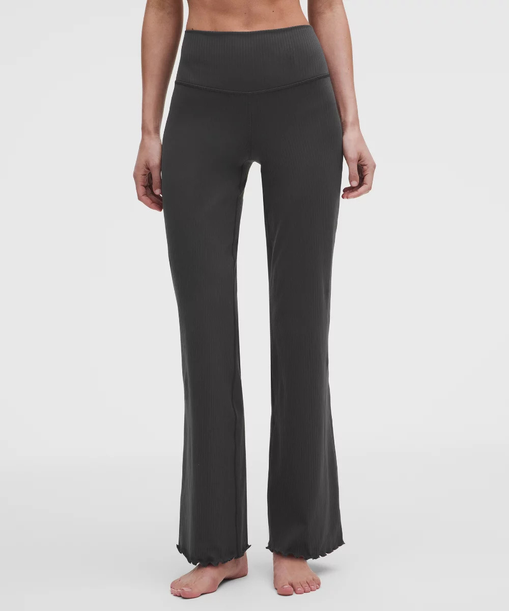 lululemon Align™ High-Rise Lettuce-Hem Flared Pant | lululemon (AU)