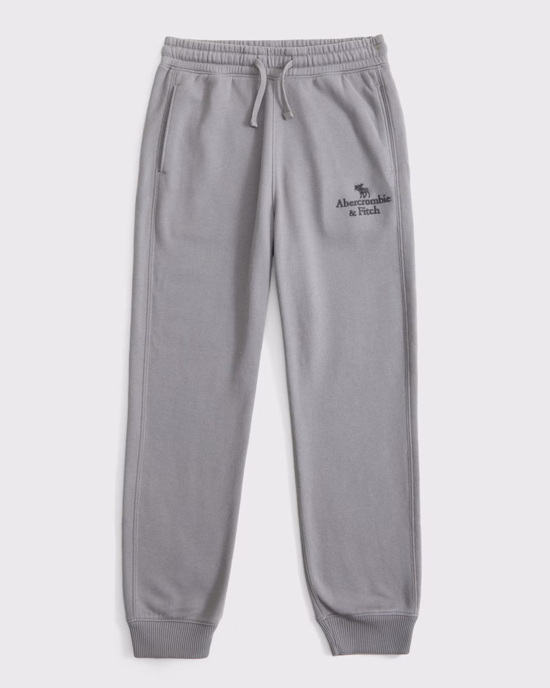 boys logo joggers | boys bottoms | Abercrombie.com | Abercrombie & Fitch (US)