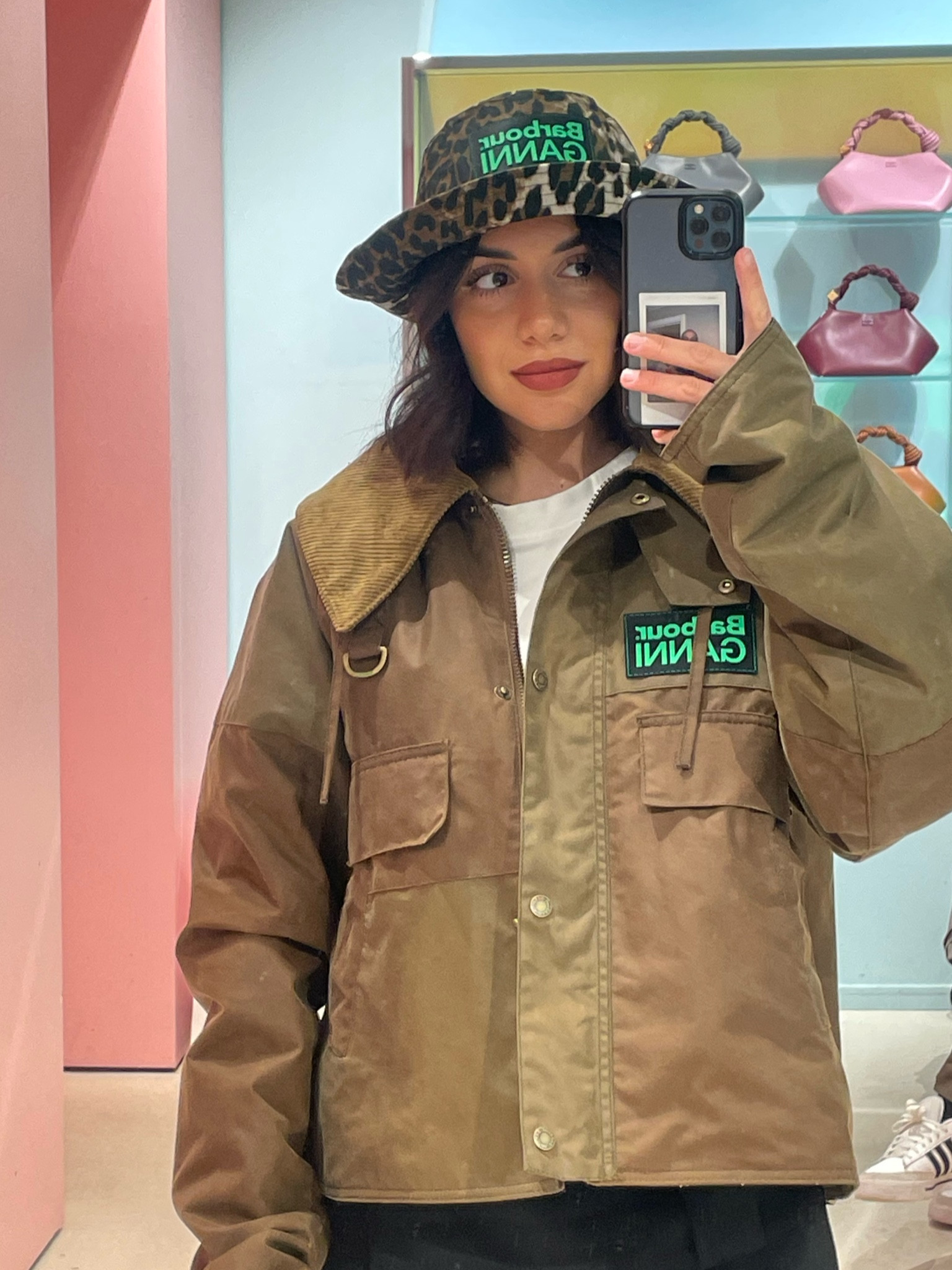 Barbour｜VESTS (Barbour x GANNI Reversible Betty Liner ( Barbour X Ganni 'betty' Reversible Vest | italist