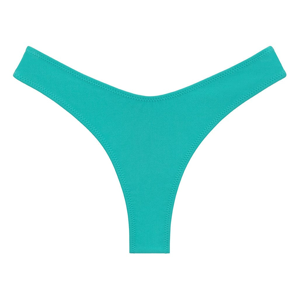 Teal Lulu (Zig-Zag Stitch) Bikini Bottom | Montce