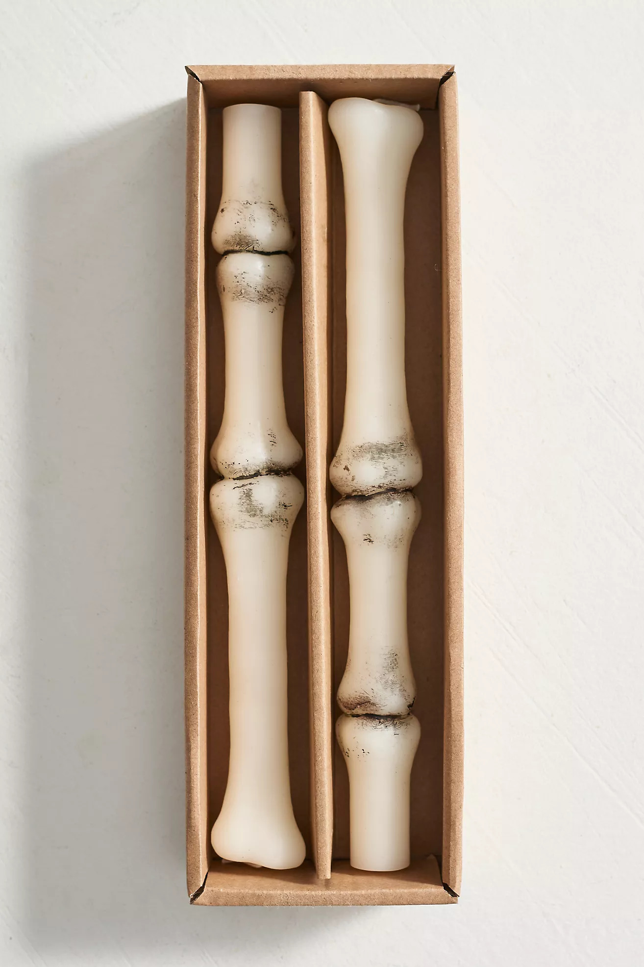 Bone Taper Candles, Set of 2 | Anthropologie (US)