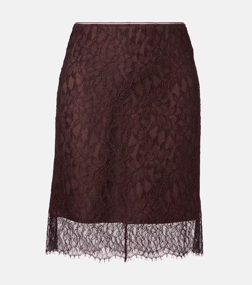 Vince Lace midi skirt | Mytheresa (US/CA)