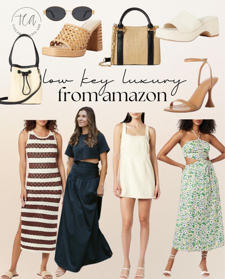 Low key luxury looks from Amazon! Perfect for a European vacation! 

#LTKSeasonal #LTKstyletip #LTKfindsunder100