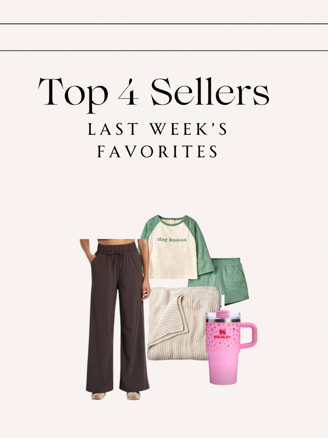 Last weeks — top 4 best sellers✨ 

#topsellers #bestsellers #trending #targetactive #targetstyle #athleisure #stanley #targetstanley #pinkstanley #valentinesgifts #toddlersets #babysets #targetkids #under50finds #throwblanket #targethome #giftsforher 

#LTKFindsUnder50 #LTKFamily #LTKStyleTip