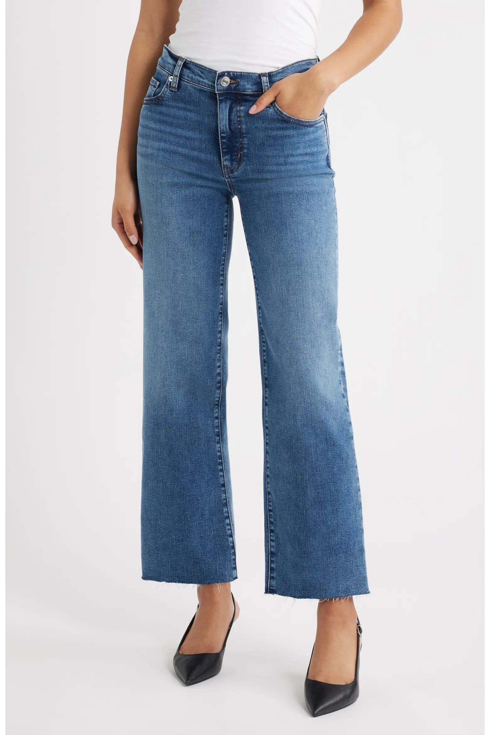 FRAME The Mellow Ankle Straight Leg Jeans (Women) | Nordstrom | Nordstrom