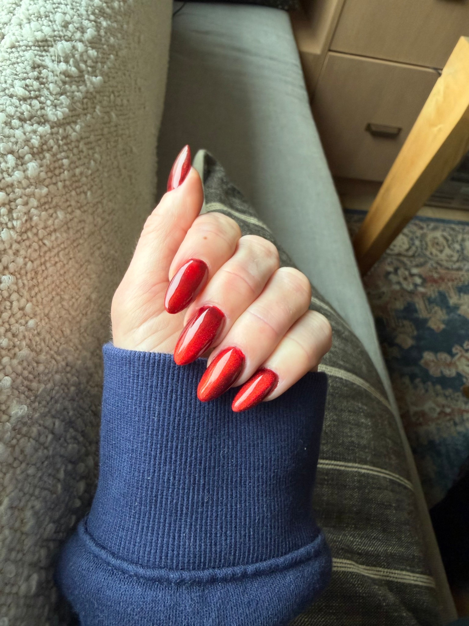 Red cat eye nails 

#LTKGiftGuide #LTKHoliday #LTKBeauty