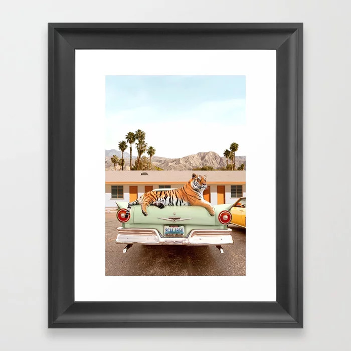 Tiger Motel Framed Art Print | Society6