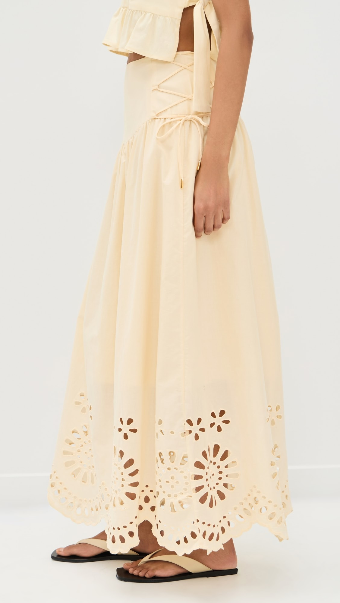 Laser Cut Maxi Skirt | Shopbop