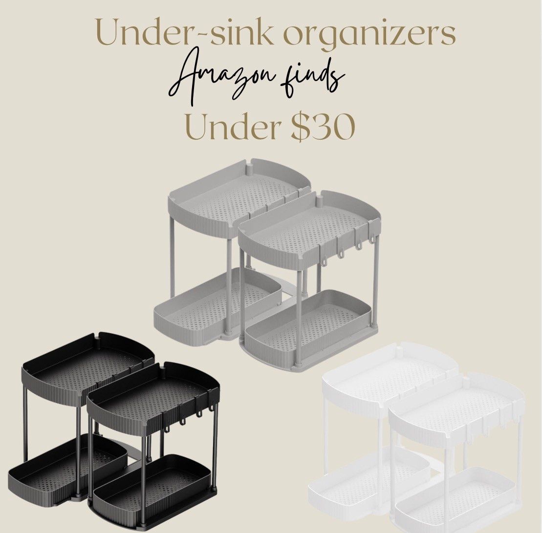 Under-sink organizers 

#LTKHome #LTKSaleAlert #LTKOver40