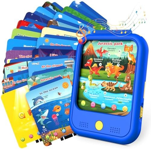 Kids Learning Tablet Educational Learning Pad for Toddlers 2-5 to Learn Alphabets, Numbers, Foods... | Amazon (US)