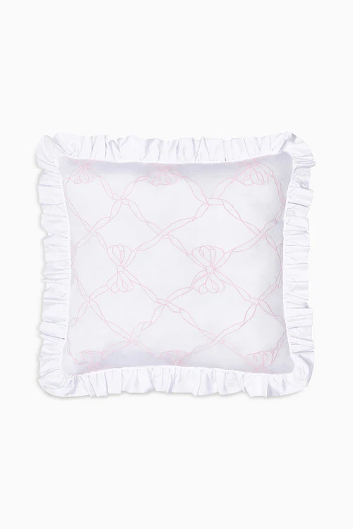 Ruffle Heart Pillow | LoveShackFancy