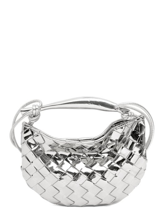 Mini sardine leather cross-body bag - Bottega Veneta - Women | Luisaviaroma | Luisaviaroma