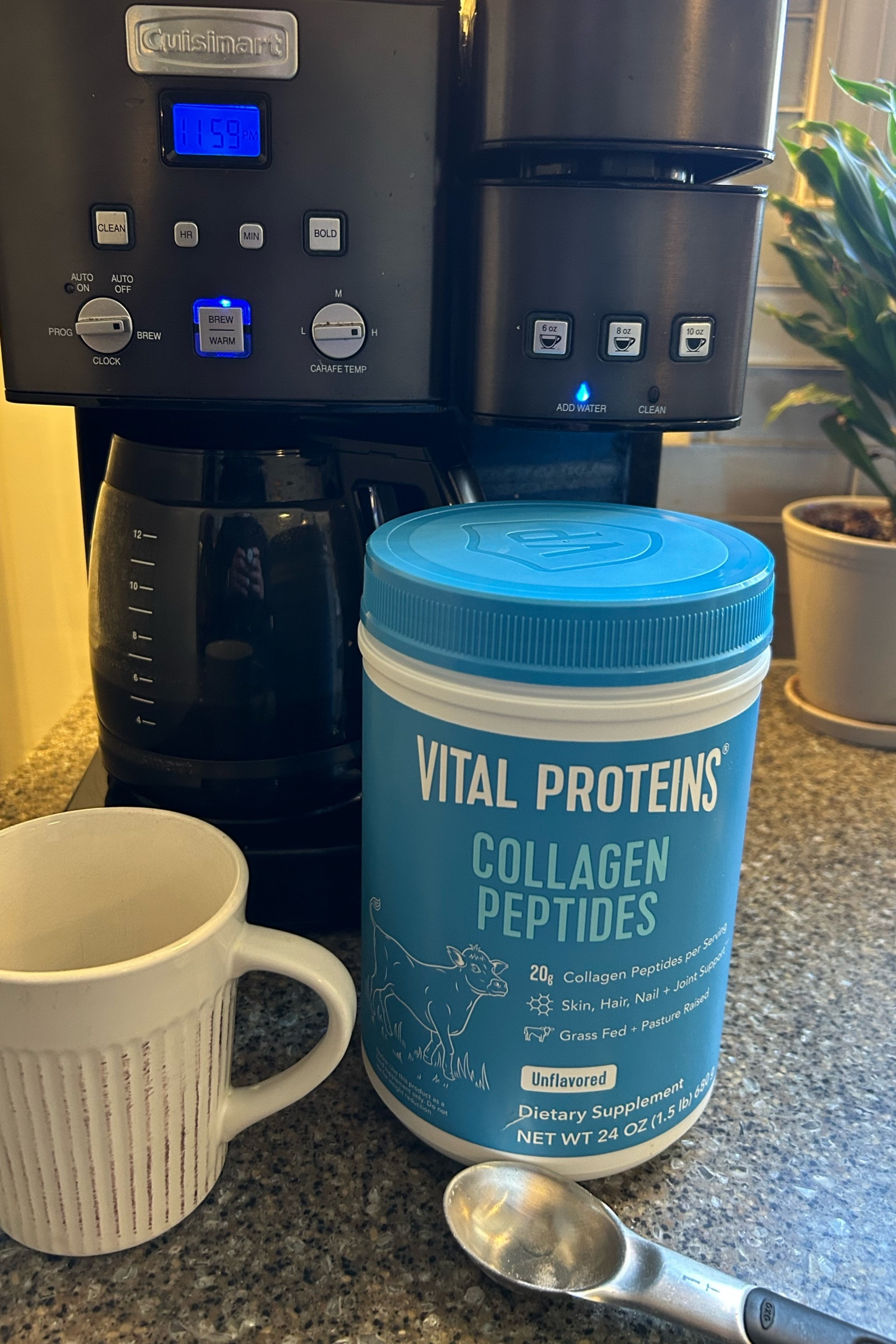 Must have! We use this coffee pot, Collagen vital proteins, & oxo measuring spoons every morning. I love putting Vital  Proteins in my black coffee.

#LTKGiftGuide #LTKhome