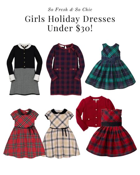 Girls holiday party dresses under $30! In love with this brand.
-
Toddler girl holiday dress - girls party dresses - baby girl party dress - tartan dress - plaid dress - organic cotton - girls French shift dress - velvet collar dress - girls Christmas party dress - chic Christmas dresses for girls 

#LTKSeasonal #LTKkids #LTKHoliday