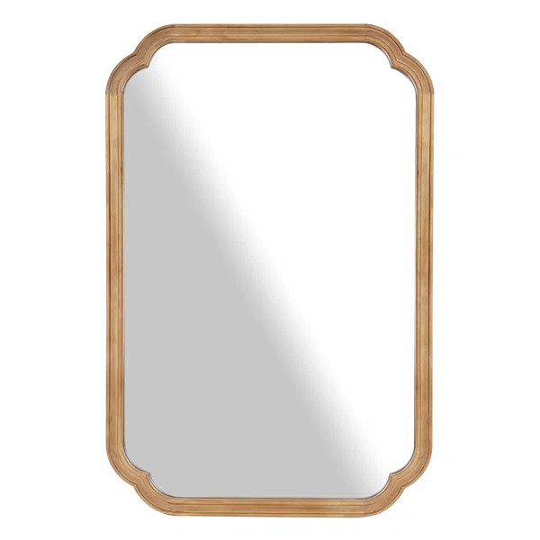 Ali Rectangle Wood Wall Mirror | Wayfair North America