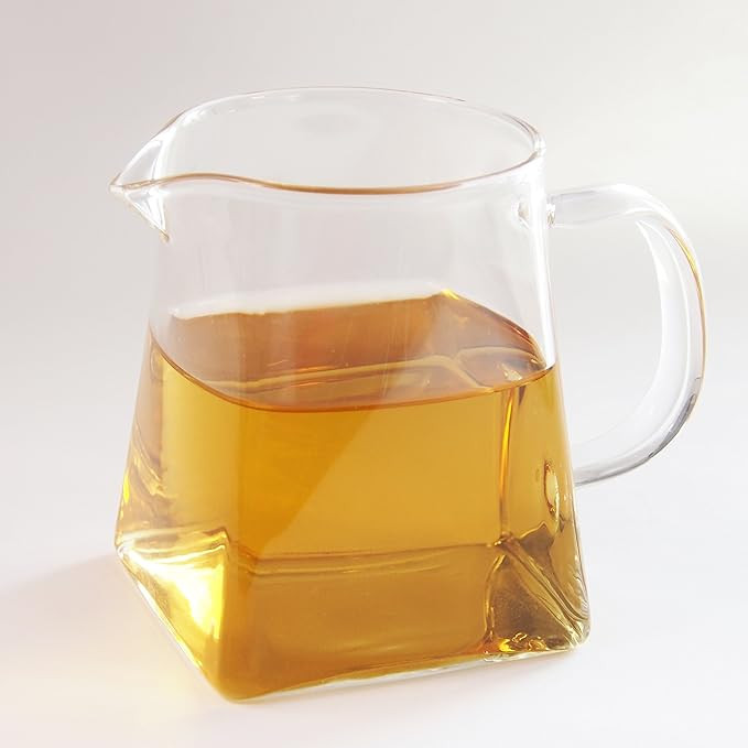 12 oz Pitcher Glass Tea Pitcher Small Glass Pitcher High Temperature Resistant Clear Glass Tea Cu... | Amazon (US)