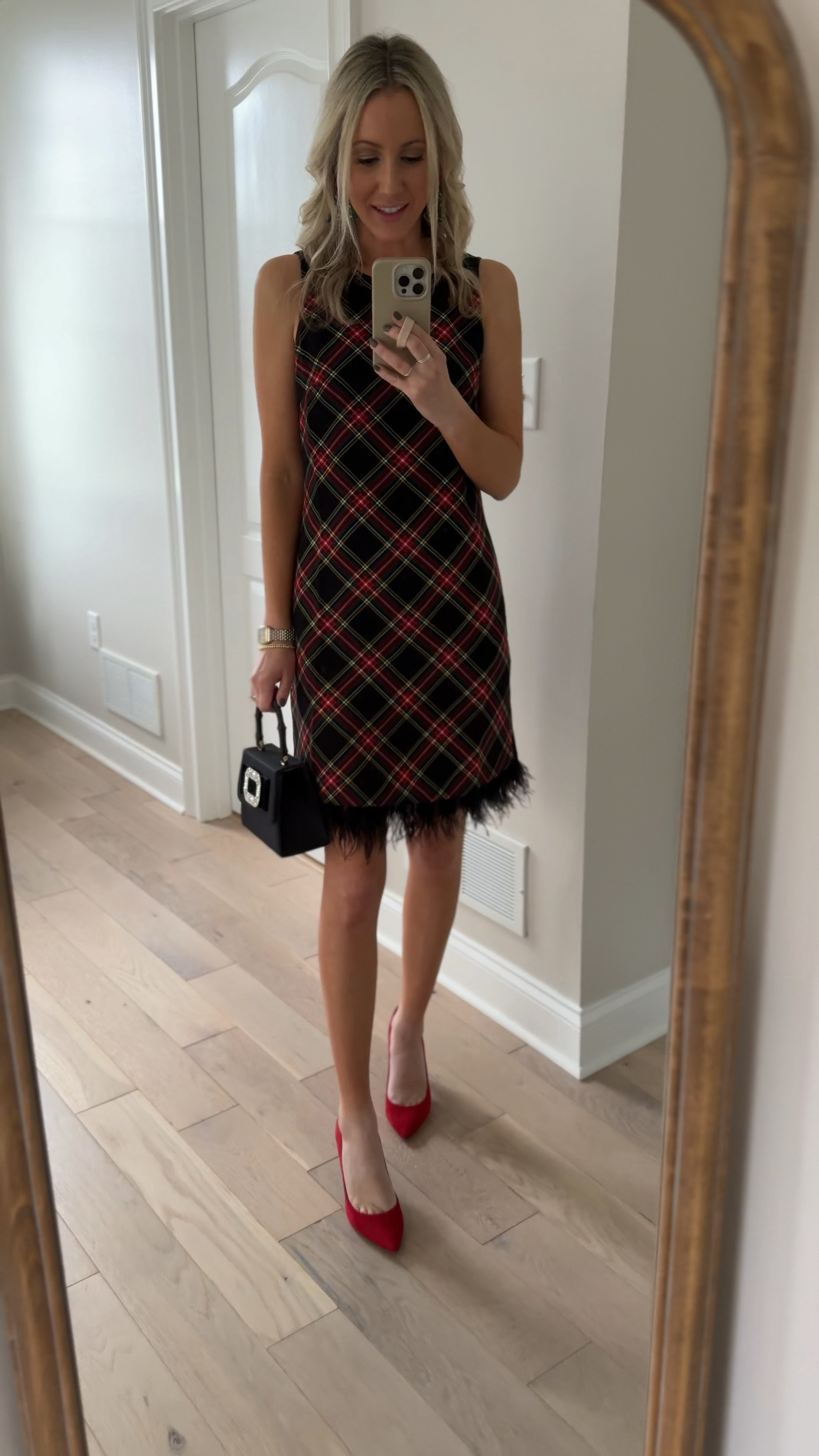 J.CREW FACTORY outfit for the holidays!🚨Up to 70% off! 🎉 50%-70% off sitewide PLUS extra 20% off with orders $100+ with code GIFTWRAP. Perfect for Christmas, family photos, holiday parties, and NYE! I’m 5’7” wearing the smallest size in all. 

#LTKSaleAlert #LTKWatchNow #LTKHoliday