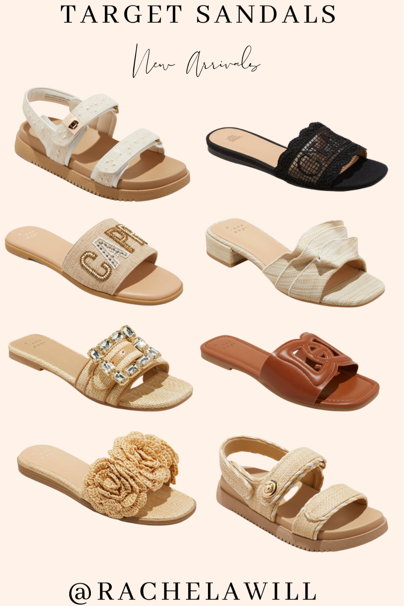 New Target sandals are so sweet for Spring & Summer ☀️🕶️

#Spring #Summer #Sandals #Target #Shoes #TargetSandals #SpringSandals #SummerSandals #Casual #TargetNewArrivals #SpringNewArrivals #SummerNewArrivals #Shoes #ShoeInfo #SummerShoes #Vacation #SpringBreak #SummerBreak #VacationOutfits #VacationShoes#VacationSandals

#LTKFindsUnder50 #LTKSeasonal #LTKShoeCrush