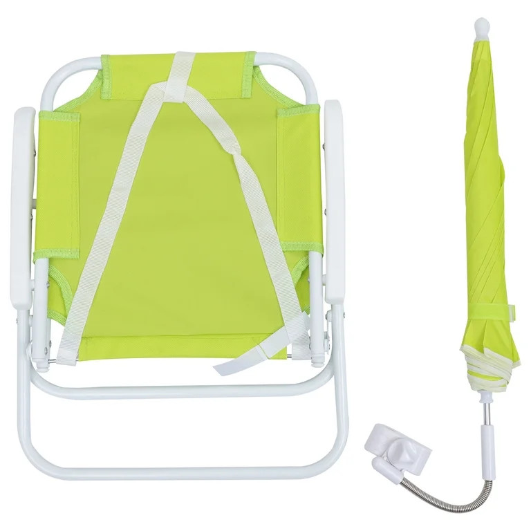 WHAMVOX  Beach Chair with Canopy Shade Umbrella Child Kids Parent-child Green | Walmart (US)