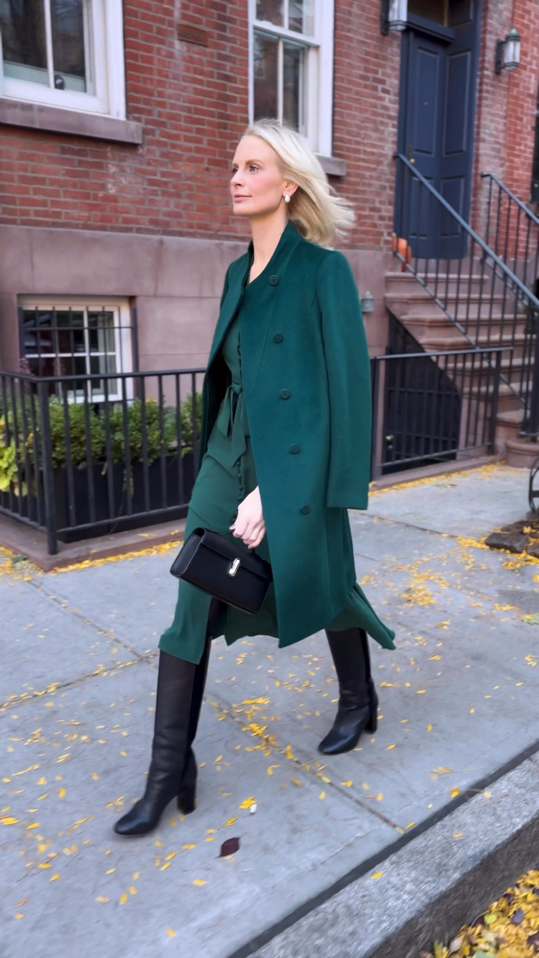 So excited to share that beloved UK brand @hobbslondon has opened locations in New York! HOBBS is known for feminine, tailored pieces that add everyday polish to your wardrobe. This emerald green coat and dress are a gorgeous monochrome combo for fall and the holiday season - ideal for work to weekend wear! Shop this look and more favorites at their new Garden City and Westchester locations, or by following me on the LTK app! #hobbslondon #ad

#LTKSeasonal #LTKHoliday #LTKStyleTip